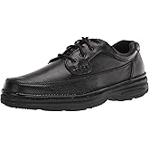 Nunn Bush Men's Cameron Moc Toe Oxford with Comfort Gel Footbed, Black, 15 W US