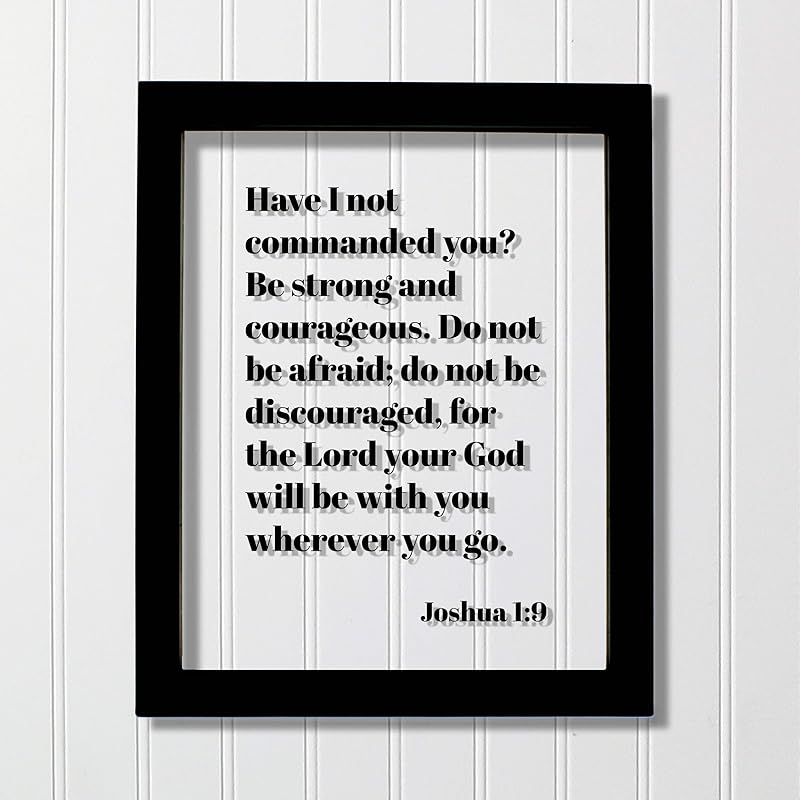 joshua be not afraid