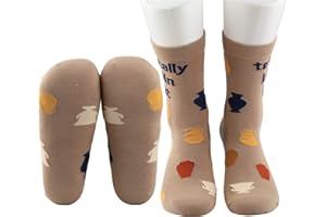 MBMSO Ceramic Artist Gifts 2 Pairs Totally Kiln It Pottery Socks for Pottery Lover and Ceramic Maker