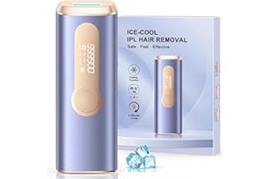 AMOTAOS Laser Hair Removal for Women and Men, 3-In-1 IPL Hair Removal Device with Cooling, Safe at-Home Long-lasting Hair Regrowth Reduction, Virtually Painless Alternative to Salon Laser Removal