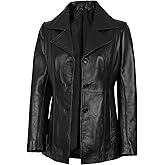 Blingsoul Leather Blazer Jacket Women - Leather Car Coats For Women