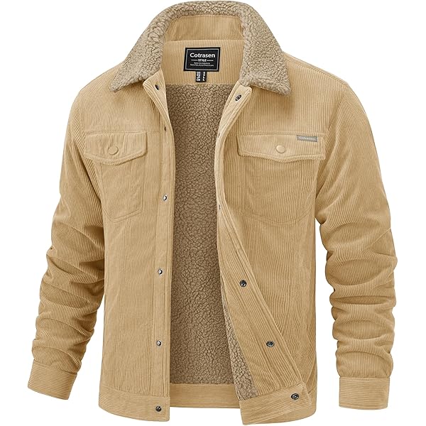 Amazon.com: Forever 21 Faux Shearling Zip-Up Jacket KHAKI Small