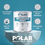 Polar Anti Mould Paint 500ml Brilliant Matt White 5 Year Mould Resistant view 8