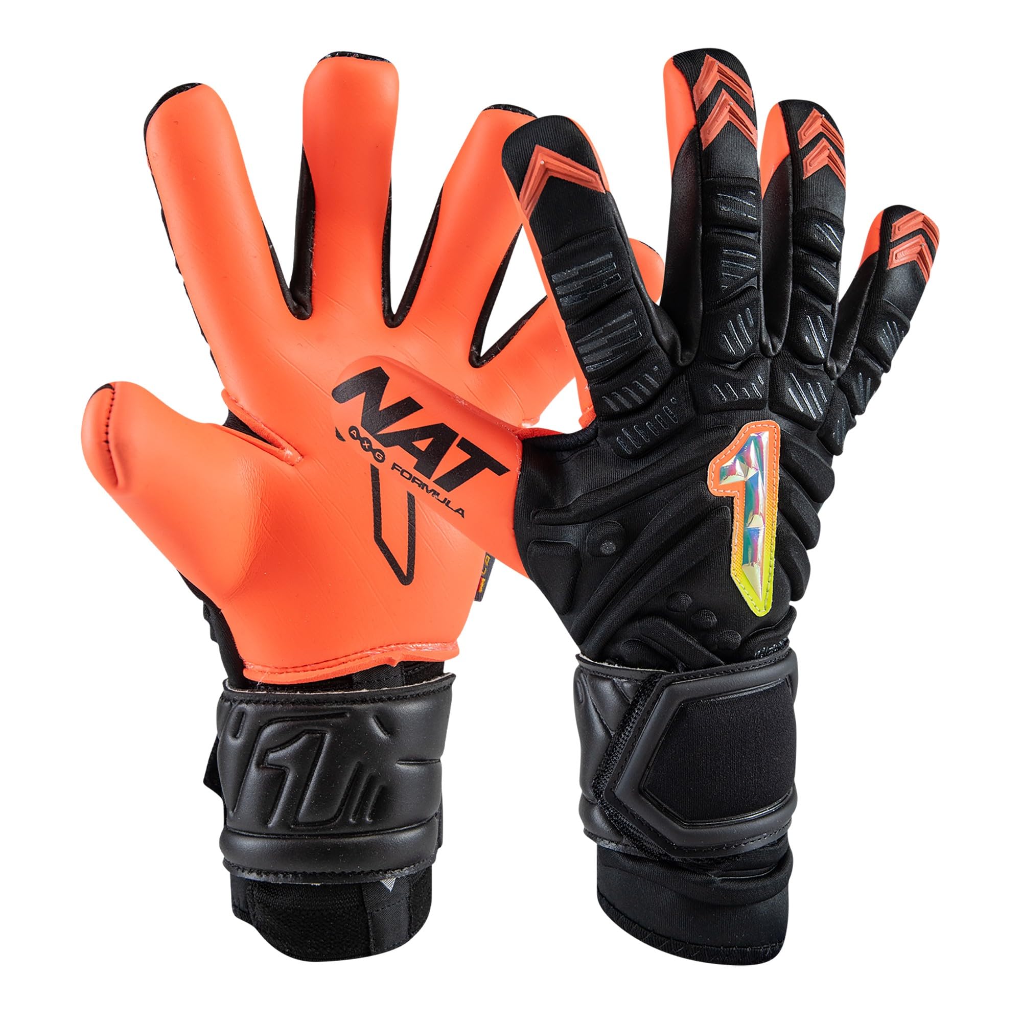 Rinat The Boss Stellar Pro Goalkeeper Gloves, Black, Adult, Unisex, Size 10