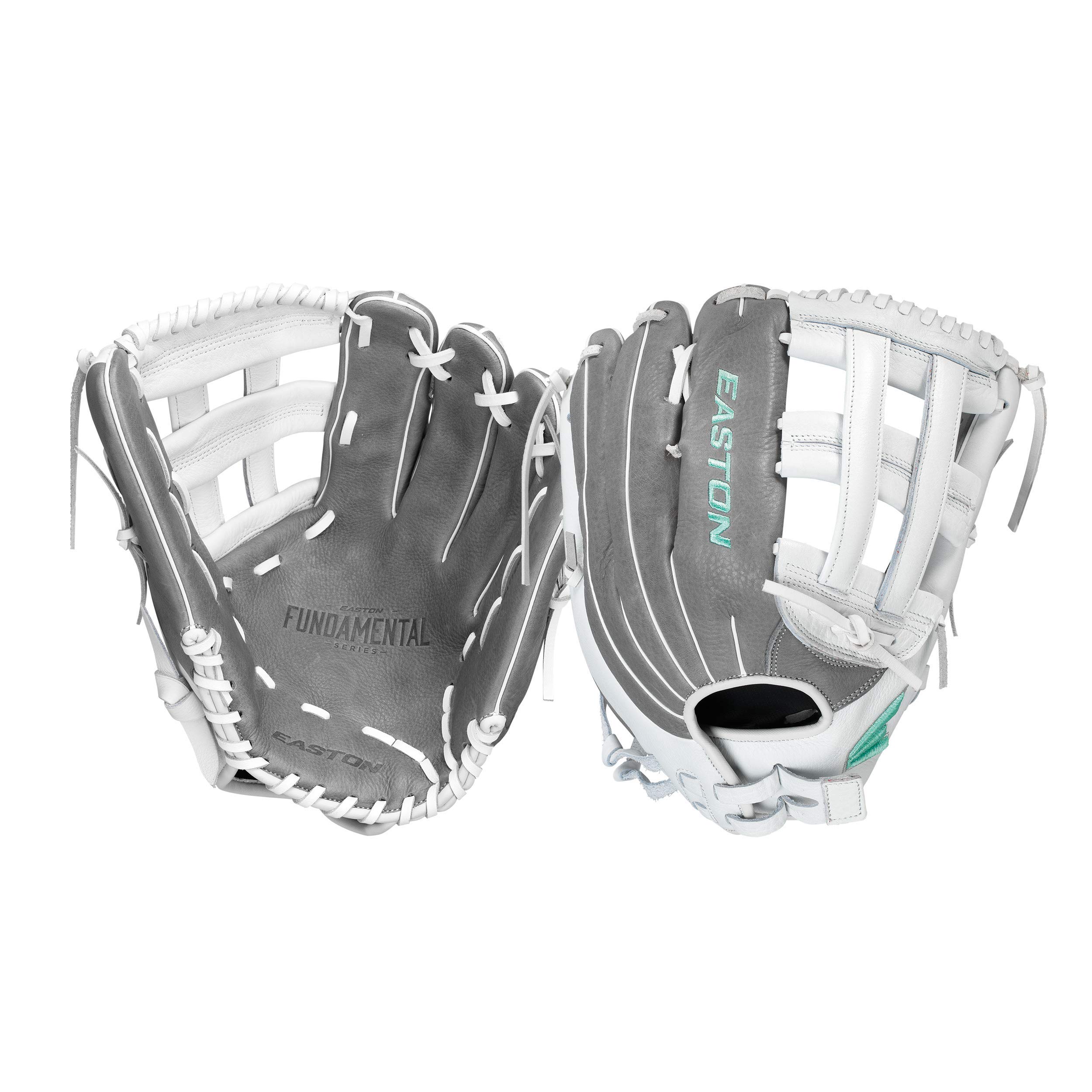 Photo 1 of (left hand) Easton | FUNDAMENTAL Fastpitch Softball Glove | 13" | LHT | Outfield Pattern | H Web | FMFP13