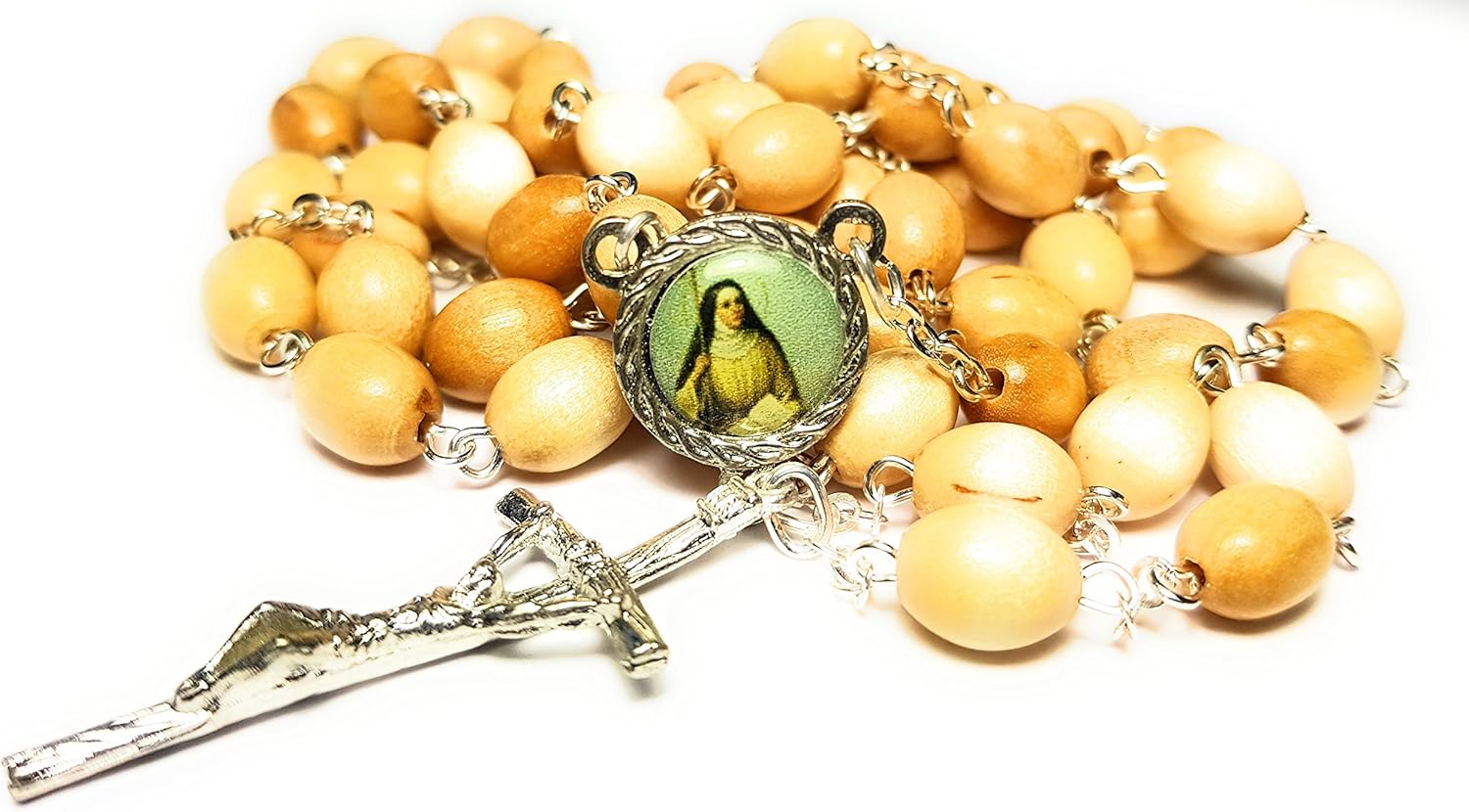 Relic Rosary 3rd Class of Saint Monica Difficult Marriages