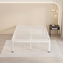 MAF 14 Inch Full Size Metal Platform Bed Frame