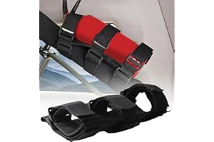 SINLIRU Universal Fire Extinguisher Straps Adjustable Roll Bar Mount 3 lb Fire Extinguisher Holder for Boat Wrangler Car Truc