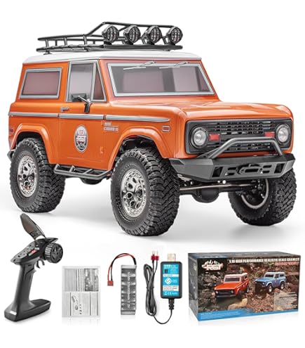 Amazon.com: Tamiya 58705A 1/10 RC Ford Bronco 2021 CC-02 : Toys