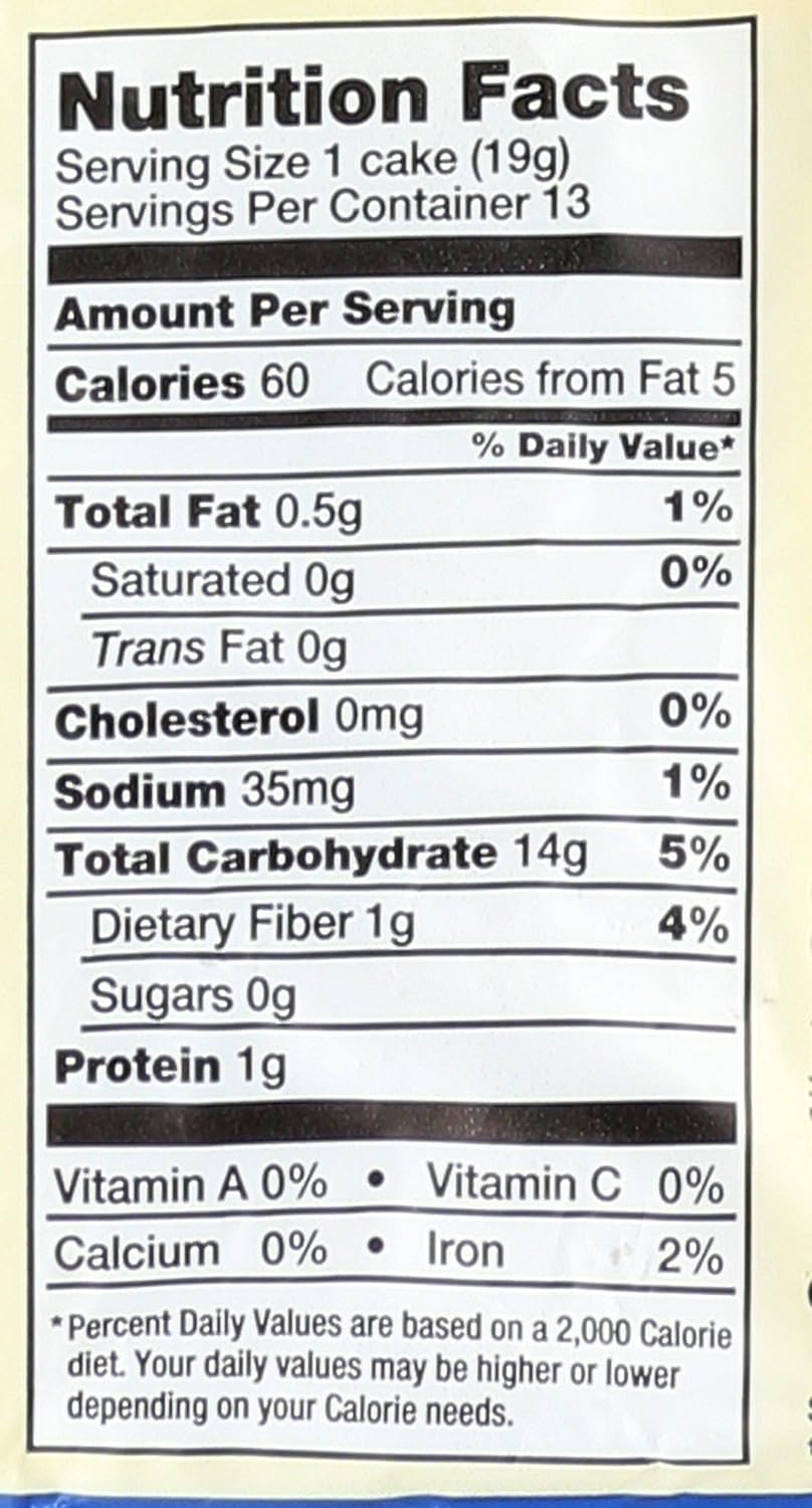 Quaker Rice Cakes Nutrition Facts Runners High Nutrition