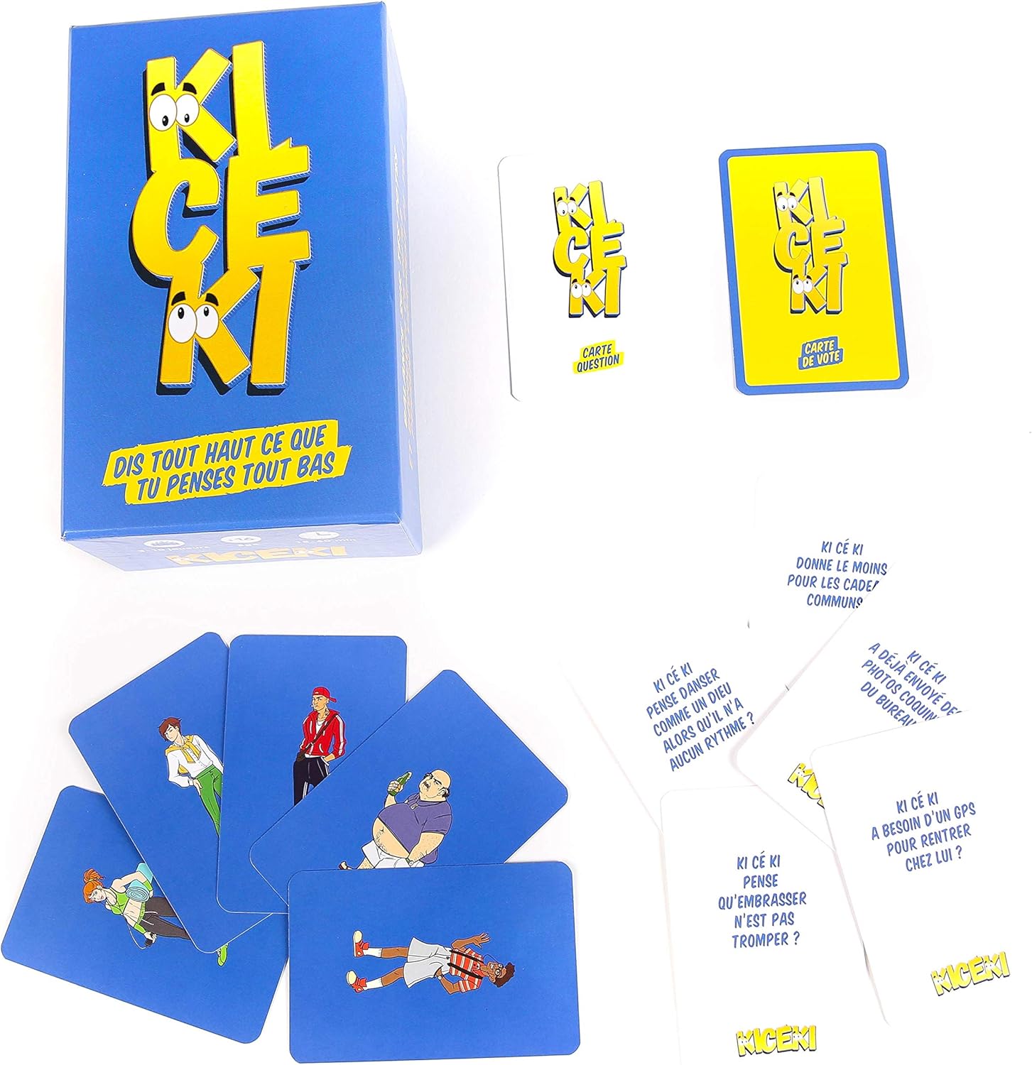 Kiceki Jeu De Cartes Adulte Pour Apero Soirees Jeu De
