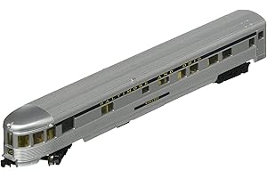 Bachmann Industries Streamline Fluted Observation Car with Lighted Interior - B&O (N Scale), 85'