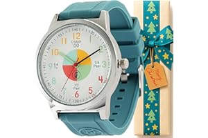 OWLCONIC Analog Kids Watch - Girls & Boys Watches Ages 7-12 - Kids Analog Watch - Telling Time Teaching Tool - Gift Watches for Girls and Boys