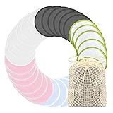 Chloven Reusable Cotton Rounds - 30 Pack Washable