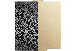 LAZTZQ 3D Printing Build Plate, Brilliant Diamond PEO+Textured PEI for Bambu Lab A1/X1/X1C/P1/P1P/P1S, 257 * 257mm Spring Steel Plate Flexible Texture Plate for Bambu Labs Series 3D Printers