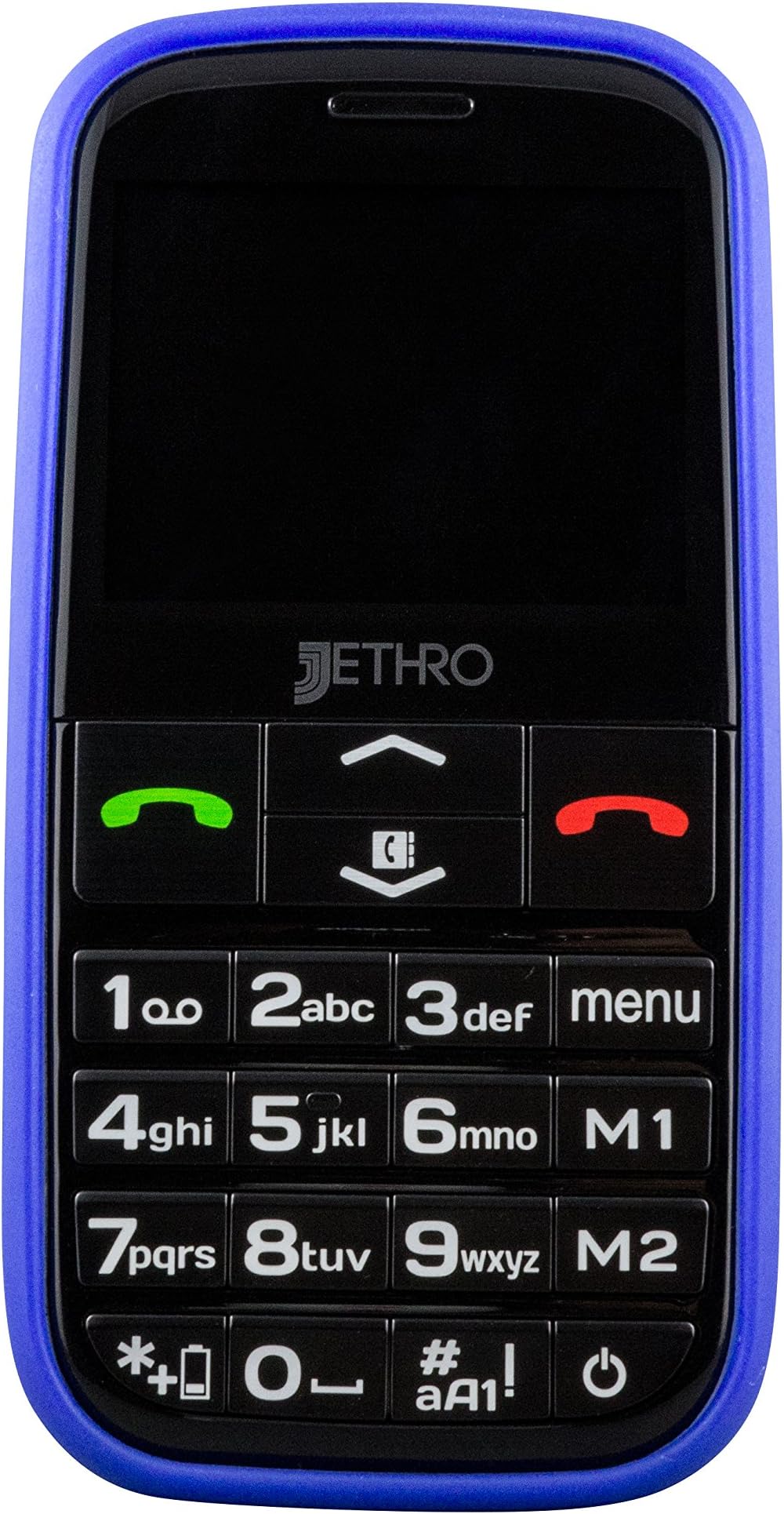 JETHRO [PT628] Protection Case for Jethro Senior Cell Phone Model SC628 - Blue Color
