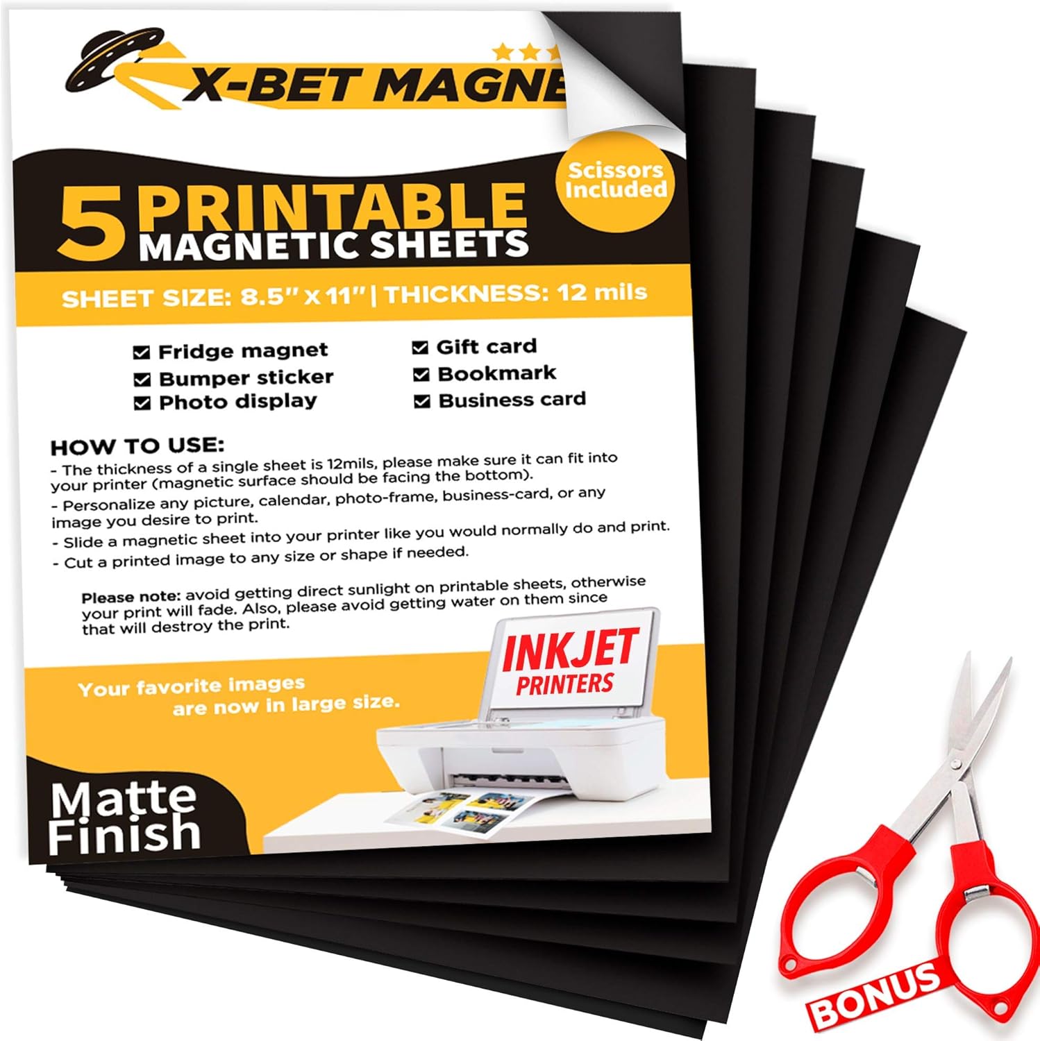 Printable Magnet Paper