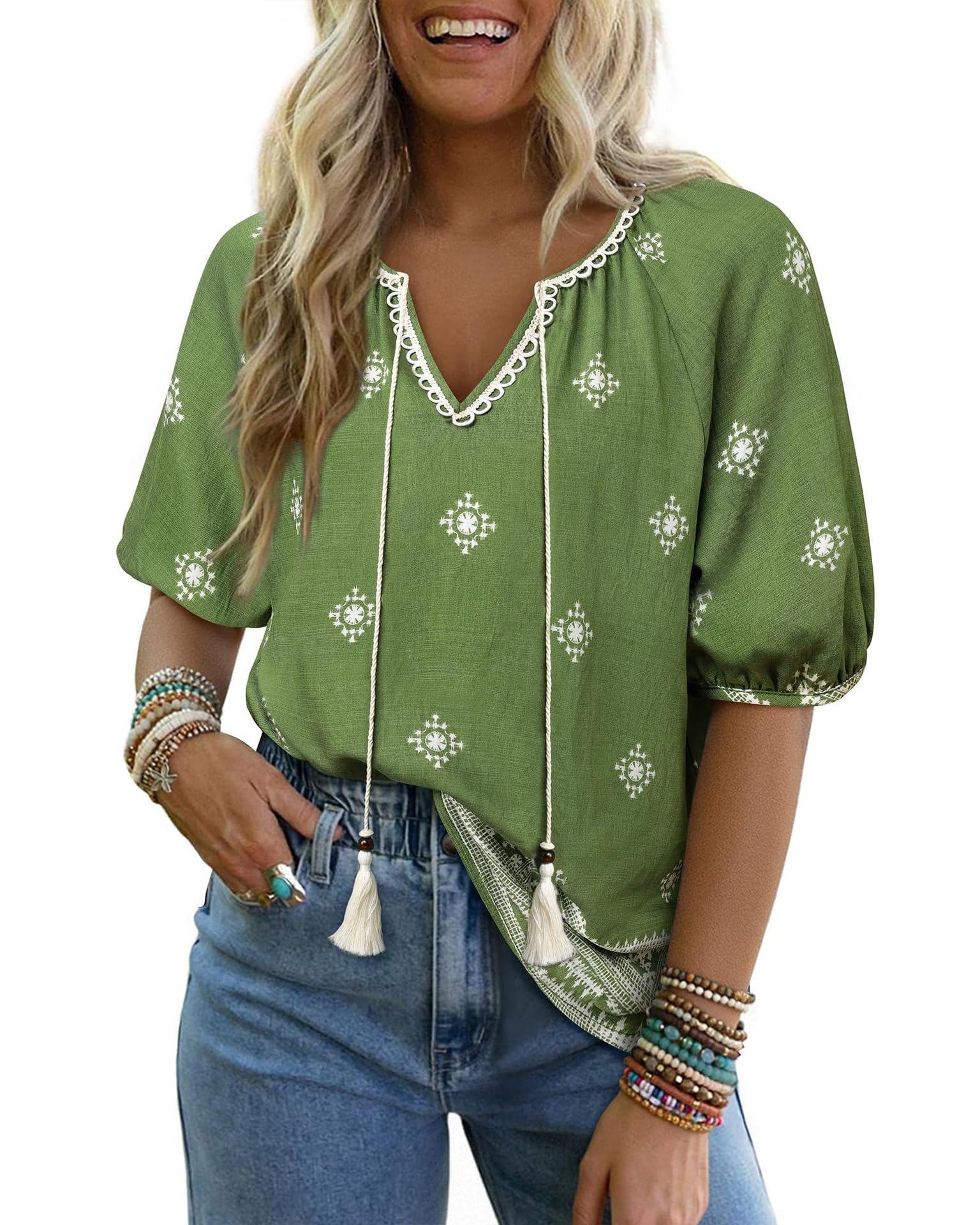 Chvity Summer Tops for Women 2025,Beach Vacation