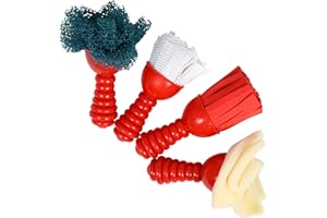 READY 2 LEARN Textured Art Tools - Set of 4 - Jumbo Paint Brushes for Toddlers and Kids - Set 1 - DIY Patterns and Effects