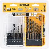 DEWALT 19 Piece HSS Drill Bit Set Black and Gold TOUGH CASE+ TSTAK Compatible view 3