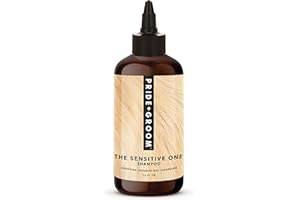 Pride and Groom The Sensitive One Dog Shampoo – All Natural Blend of Essential Oils & Gentle Ingredients for Puppies & Dogs with Sensitive Skin & Coats to Soothe and Regulate Skin & Follicles – 16oz