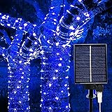 300 LED Solar Rope Lights Outdoor 99 FT Bright