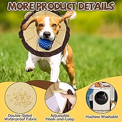 ROYALAY Soft Dog Cone for Dogs After Surgery, Pet