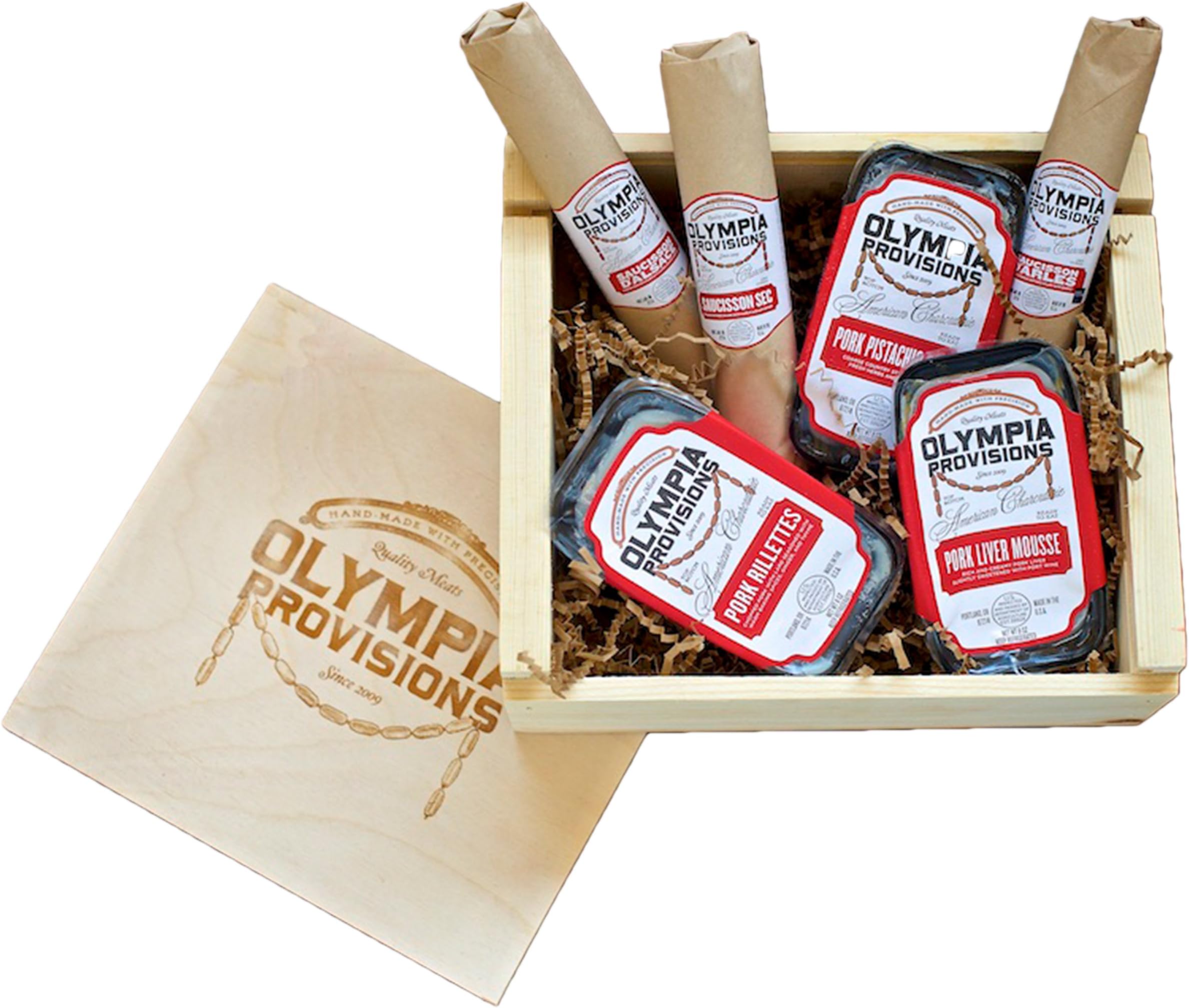 Olympia Provisions - French Charcuterie Fête - Pâté and Salami Party Box