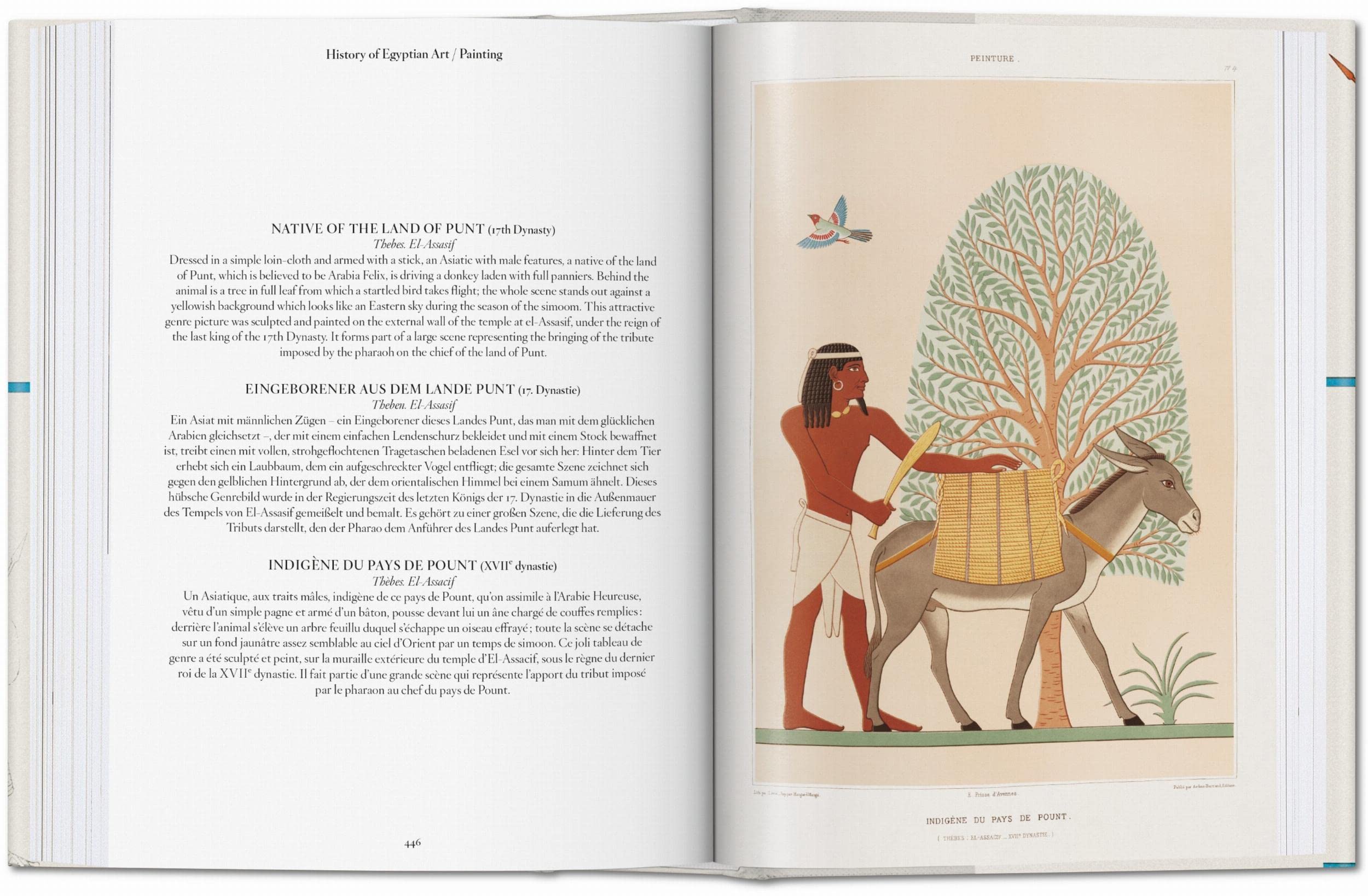 Prisse d'Avennes. Egyptian Art (Bibliotheca Universalis) (Multilingual Edition)