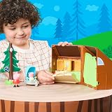 Peppa Pig Peppa's Travels Cabin Adventure Playset with 2 Figures view 4