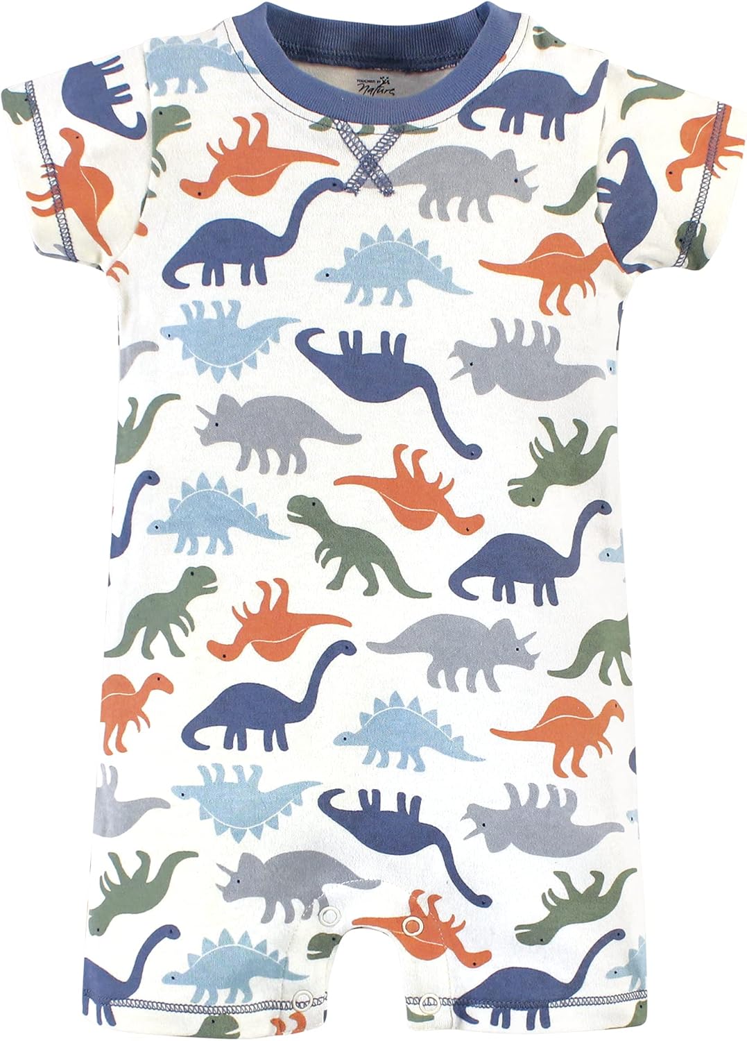 Touched by Nature Unisex Baby Organic Cotton Rompers: Clothing