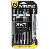 NEMO Equipment Sweepstake 6-Pack Tent Stakes - One Color - 6-Pack | Lightweight, Self-Cleaning, Glow in the Dark, Convenient, Secure