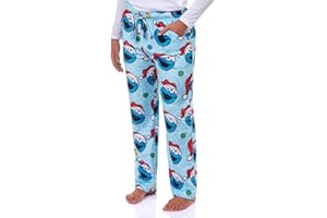Sesame Street Cookie Monster Pajamas Women's Plush Fleece Adult Lounge Sleep Pants
