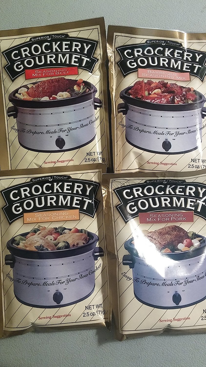 Crockery Gourmet Seasoning Mix for Beef, 2.5Ounce Packets