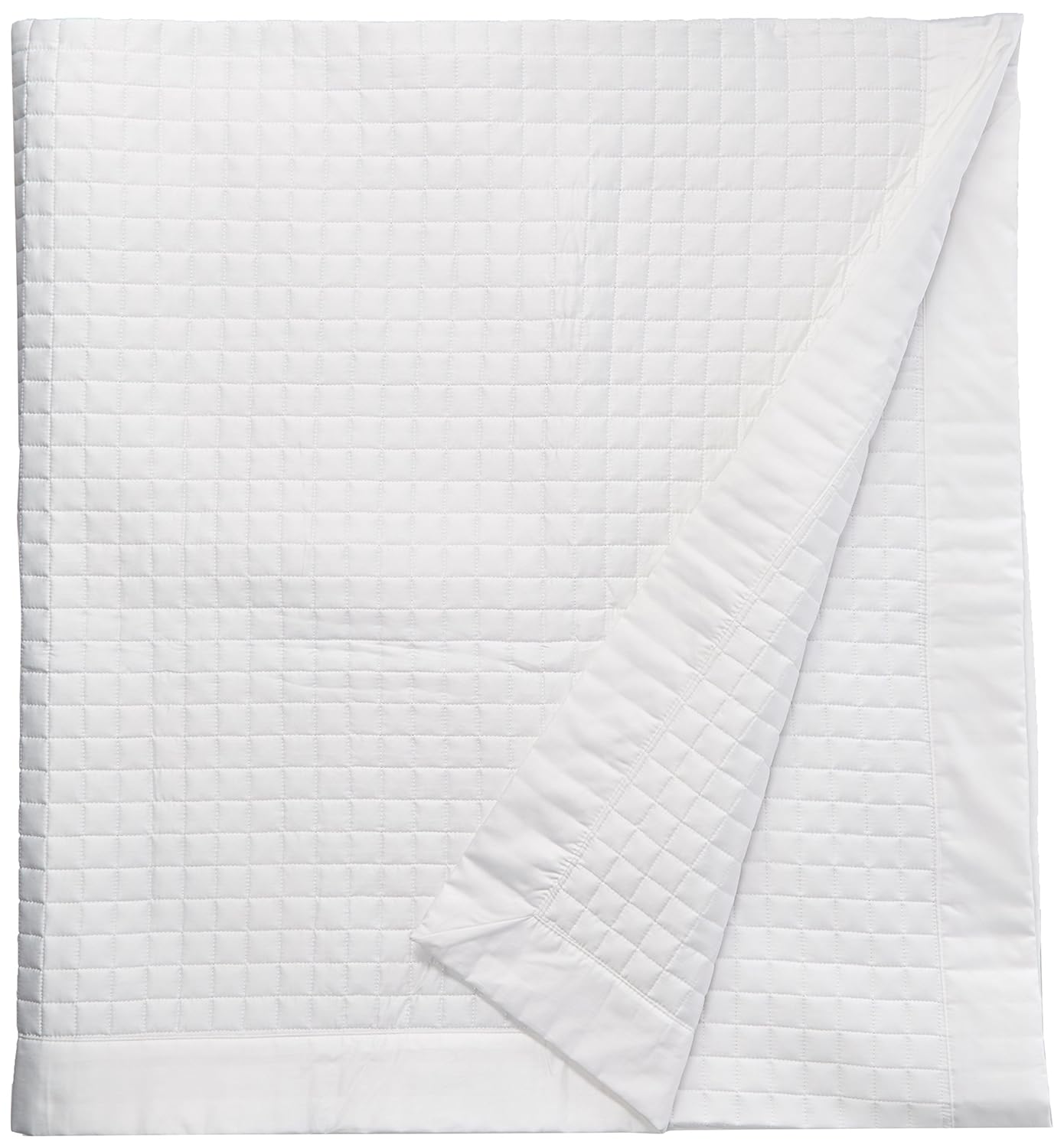 Belle Epoque 420-Thread Count Quilted Coverlet, King, White