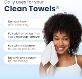 Clean Skin Club Clean Towels XL Facial Towel 200 ct Biobased view 9