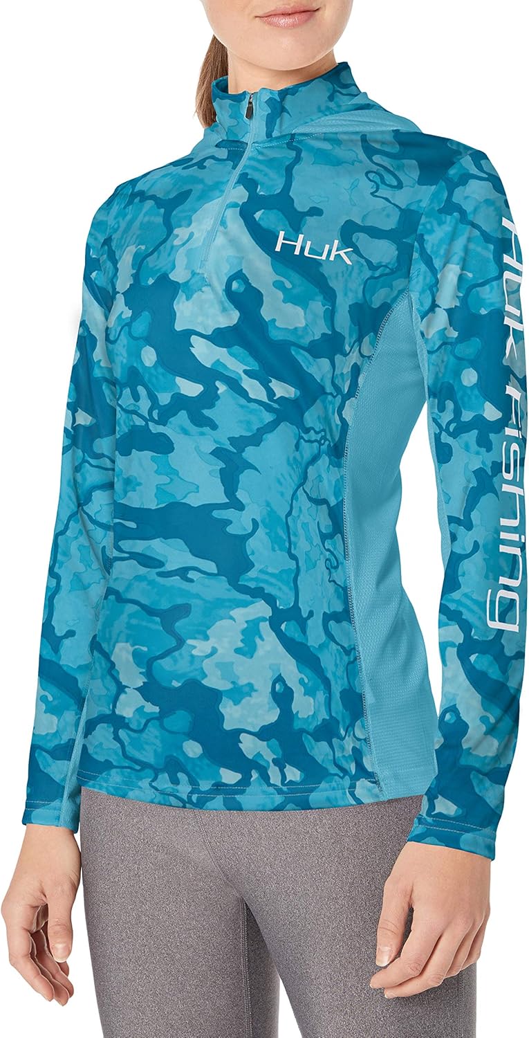 huk icon camo hoodie