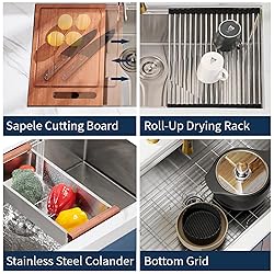 32-inch Undermount Kitchen Sink - CELAENO Single