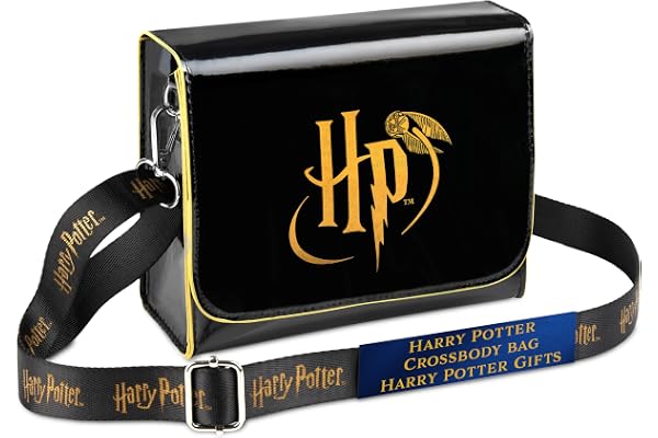 Harry Potter Gifts Shoulder Bag Hogwarts Crossbody Bag for Girls Teens Women with Adjustable Strap Travel Vacation Shopping