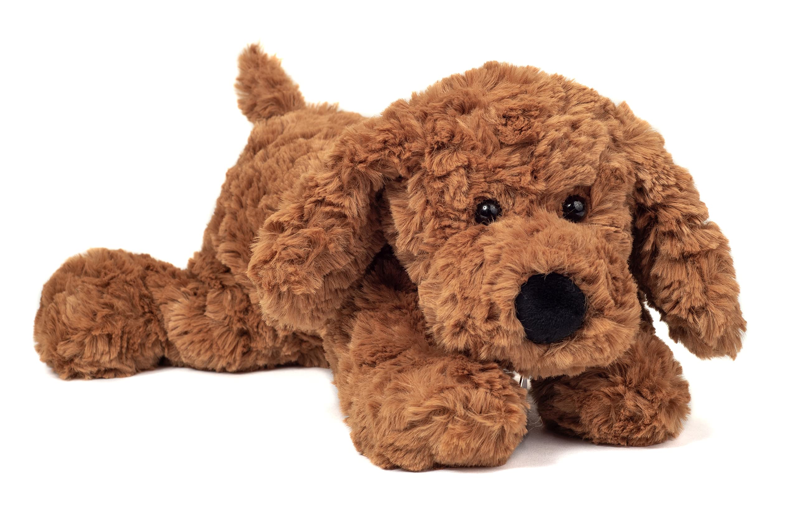 Teddy Hermann 91974 dangling dog brown 28 cm, cuddly toy