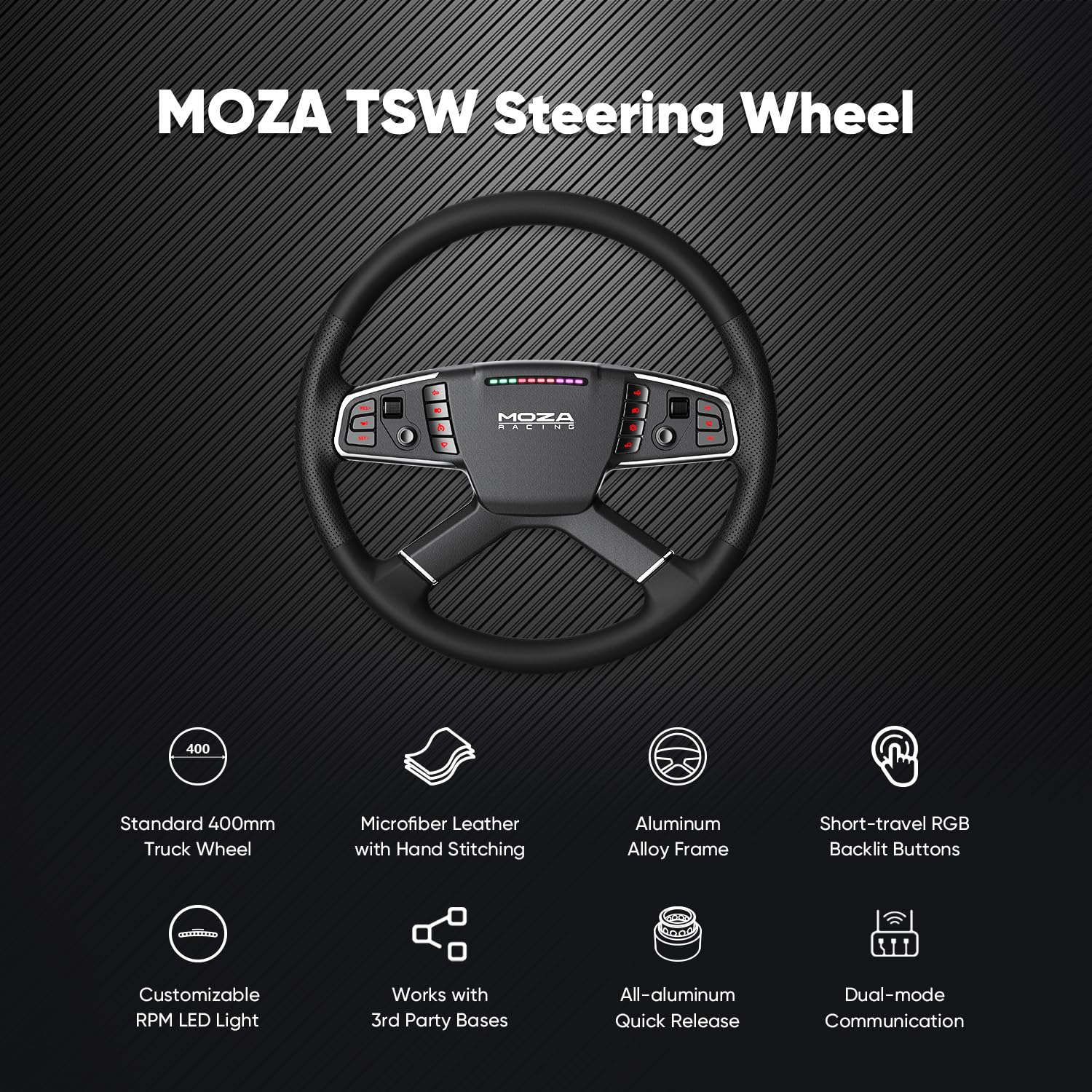 Mua MOZA Racing TSW Truck Wheel Aerospace-grade Aluminum Alloy Frame 16 ...