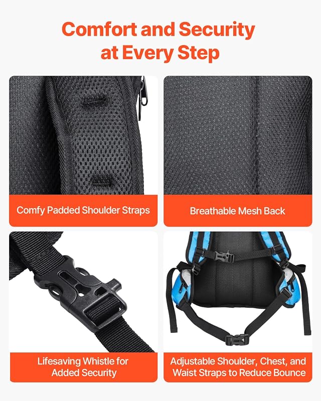 Trinkrucksack 15 L isolierter Rucksäcke mit 3 L TPU-Wasserblase Laufrucksack Wanderrucksäcke für Radfahren Laufen Ausflug Schwarz, Hydro-Wasser-Tagesrucksack für Männer und Frauen