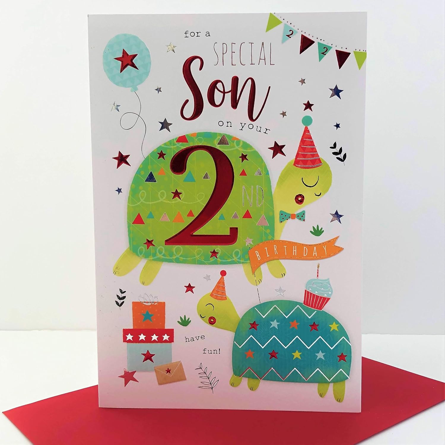 Son Birthday Card Age 2 (7809) BigaMart