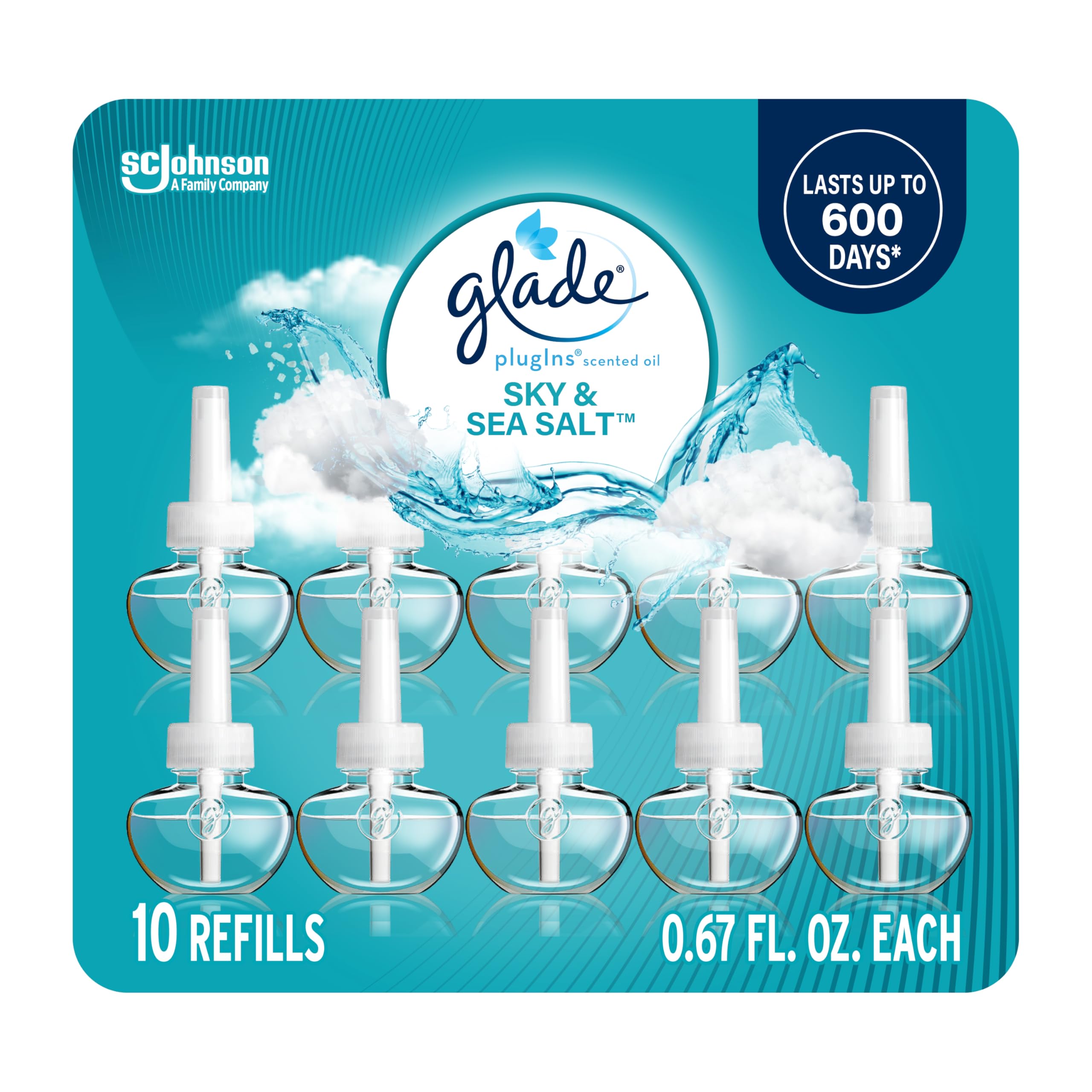 Glade PlugIns Refills Air Freshener, Sky & Sea