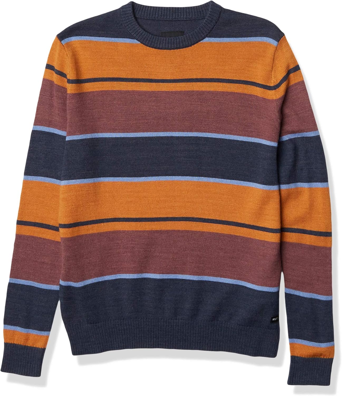 RVCA Boys' Alex Stripe Crew Sweater: Clothing
