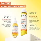 Garnier Vitamin C Brightening Over Make-Up UV Mist SPF50+ 75ML Cruelty Free view 6