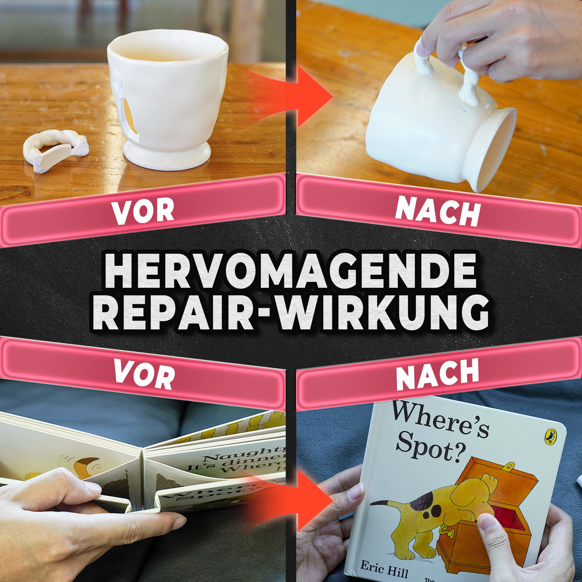 Sekundenkleber extra stark, 25g, Cyanacrylat(CA) Kleber, Superkleber extra stark für alles, Inkl.Anti-Verstopfungskappe und dünnen Aufsetzkanülen, Sekundenkleber flüssig - Dickflüssig 1500 CPS 6