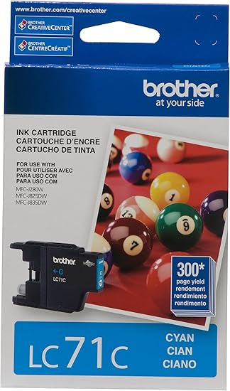 brother cyan ink cartridge