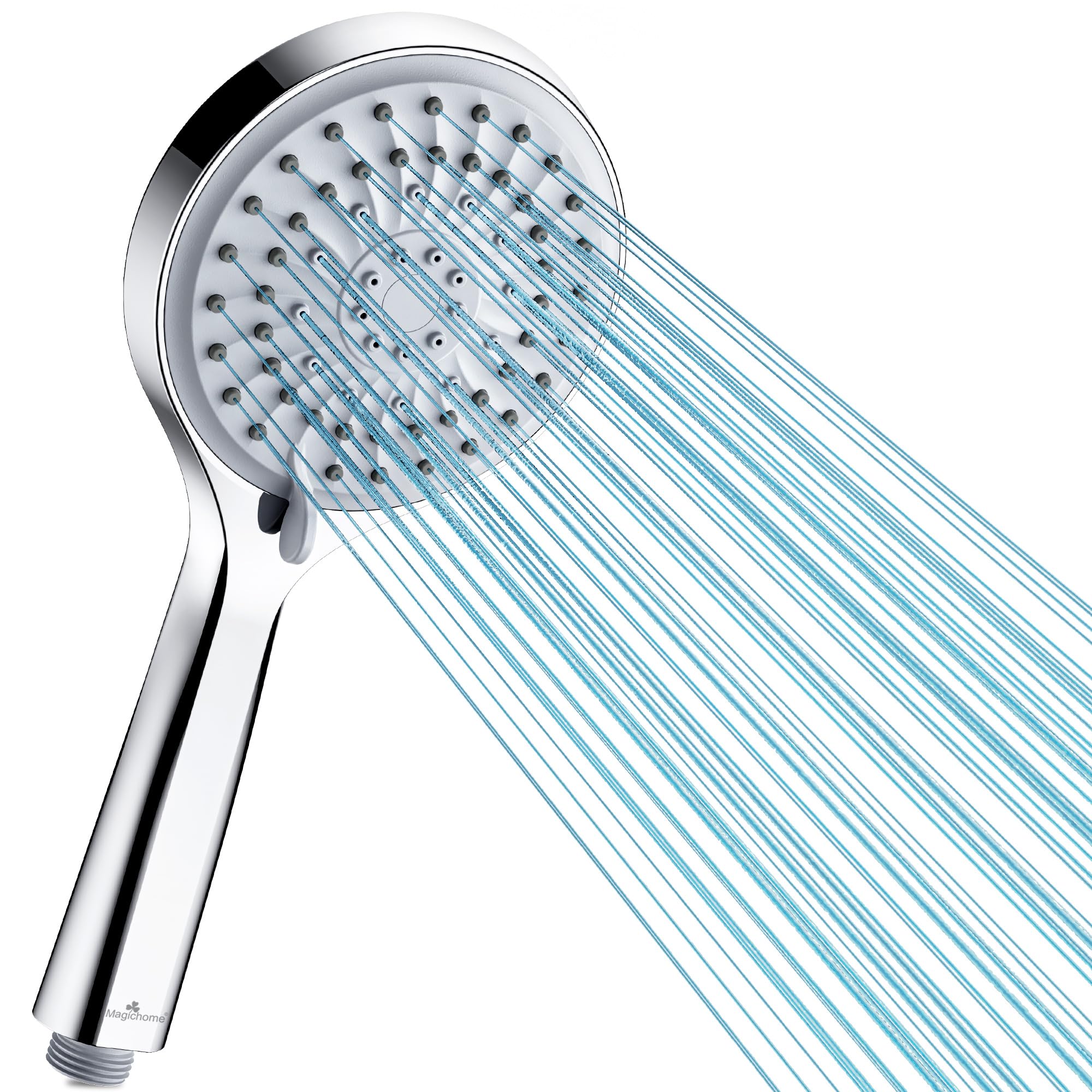 Magichome Powerful Shower Head with 5 Modes, Universal High Pressure Handheld Showerhead for Low Water Pressure