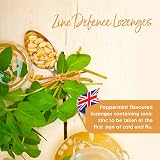 Healthspan Zinc Defence Lozenges 45 Peppermint Vegan Immune Support view 3